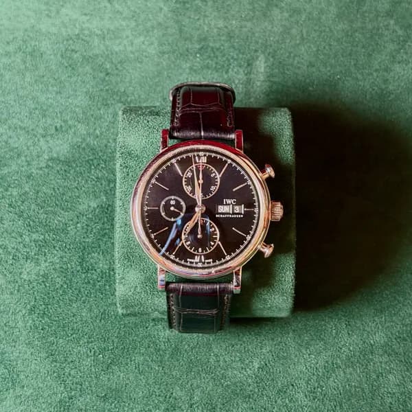 IWC Portofino Chronograph Automatic steel fair